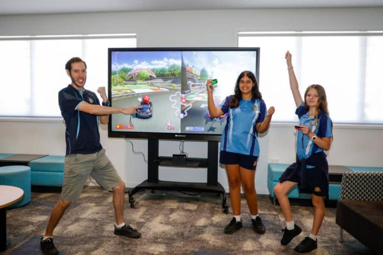 Will Spicer, Ariya French and Shylah Courtice are excited to be participating in Esports.