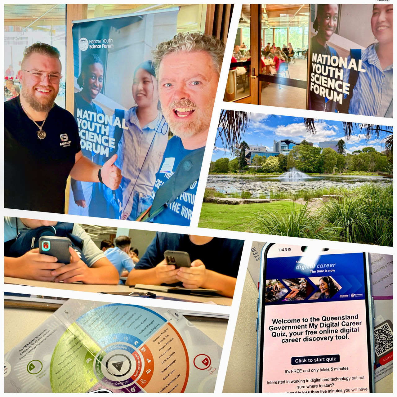 Scenes from the NYSF event with Tyson from Gameloft and ICT GISP Program Manager Jonathan Nalder